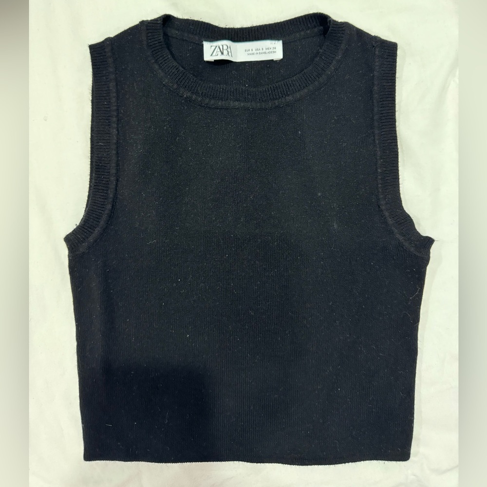 Zara sweater vest tank